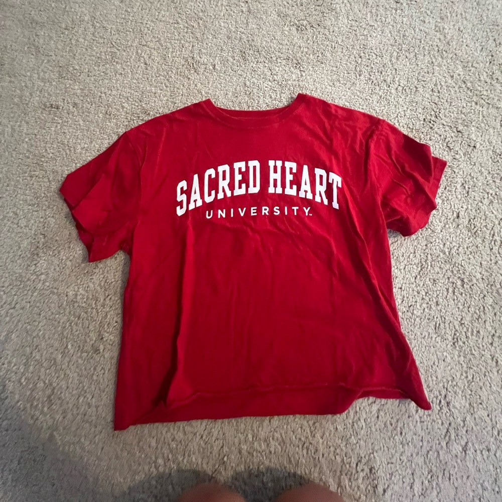 Sacred Heart University Crop Tee